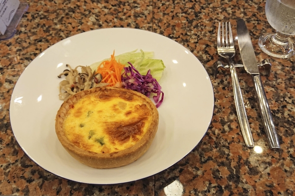 シーフードのキッシュ