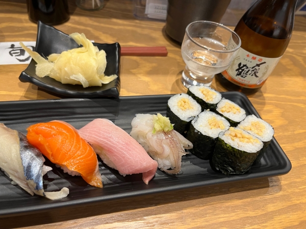 新潟駅中の寿司屋