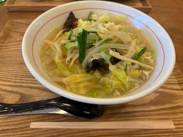 野菜たっぷりタンメン
